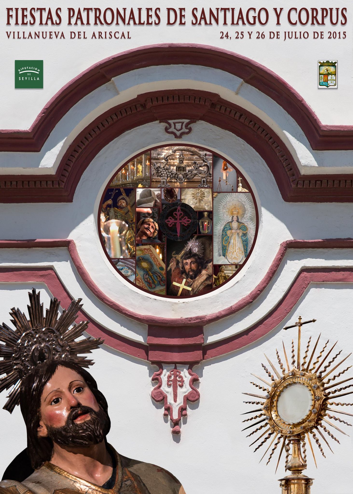 Fiestas patronales en honor a Santiago Apóstol y el Corpus Christi  
